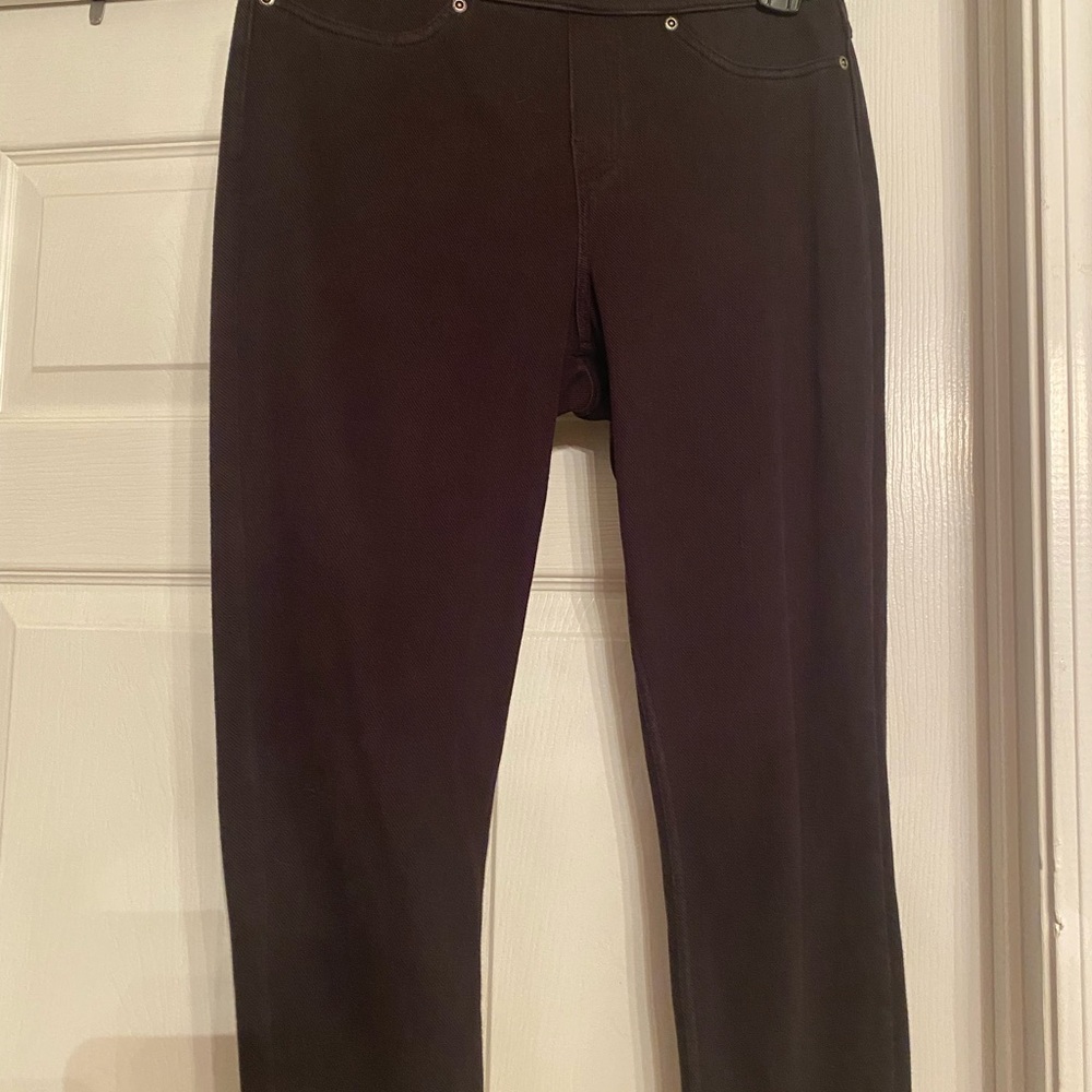 Hue Black Denim Pants